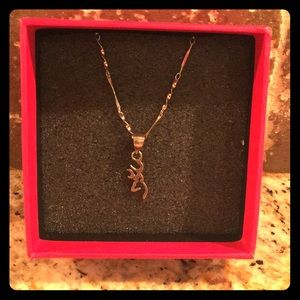 Browning Silver Necklace
